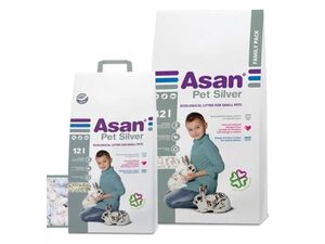ASAN Pet Silver s Ag 12 l antibakteriálním efektem koloidního stříbra 3536