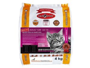 Bardog Cat adult 32/18 super prémium 4 kg