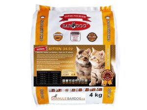 Bardog Kitten Cat 34/22 Super Prémium 4 kg