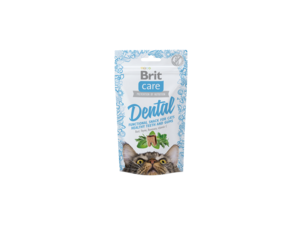 Brit Care Cat snack Dental 50 g krůta a bylinky 16.623