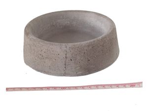 Betonová miska pro hlodavce průměr 15 cm