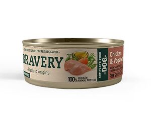 Bravery dog mini adult 80 g chicken