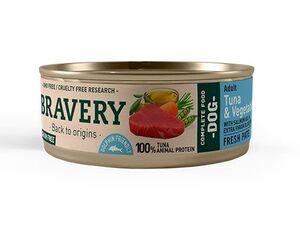 Bravery dog mini adult 80 g tuna