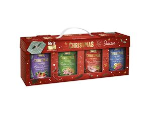 Brit Care Dog Christmas Selection cans for dogs, 4 x 400 g, lamb,rabbit,capr,duck
