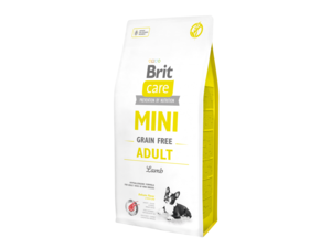 Brit Care Adult mini Grain Free Lamb 2 kg + konzerva Brit 400 g 13.168