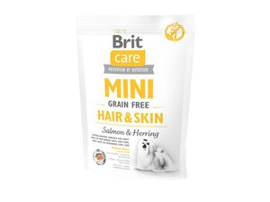 Brit Care Adult mini Grain Free Hair & skin salmon & Herring 400 g granule