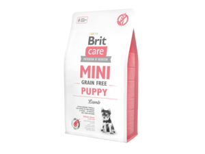 Brit Care Puppy mini Grain Free Lamb 2 kg 13.165 dárek konzerva Brit 400 g