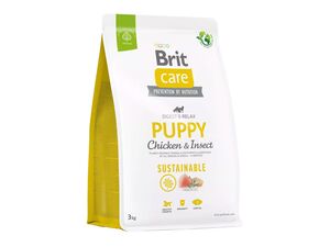 Brit Care Dog Sustainable Puppy 3 kg chicken + insect