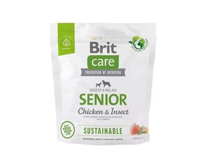 Brit Care Dog Sustainable Senior 1 kg chicken + insect
