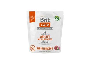 Brit Care Dog Hypoallergenic Adult Medium Breed Lamb & rice 1 kg