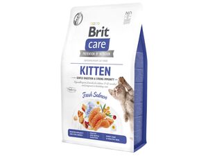 Brit Care Cat Grain-Free Kitten Gentle Digestion & Strong Immunity 2 kg losos