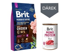 Brit Premium by Nature Adult S 8 kg