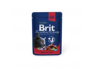 Brit Premium cat beef & peas 100 g
