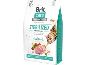 Brit Care Cat Grain-Free Sterilized Urinary Health, 2 kg kuře
