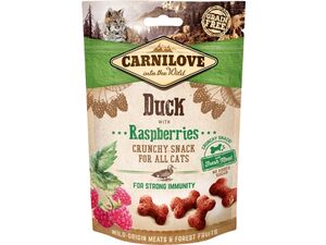 Carnilove Cat Crunchy Snack Duck & Raspberries 50 g