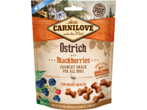 Carnilove Dog Crunchy Snack Ostrich & Blackberries 200g SLEVA 16.635