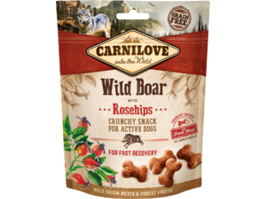 Carnilove Dog Crunchy Snack Wild Boar & Rosehips 200g