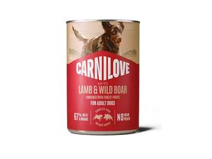 Carnilove dog can Paté Made with Lamb & Wild Boar  400 g