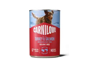Carnilove dog can Paté Made with Turkey & Salmon 400 g