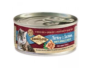 Carnilove WMM Turkey & Salmon for Adult Cats 100g