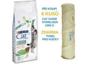 Purina cat chow special care Sterilized kuřecí 1,5 kg