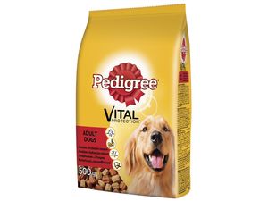 Pedigree adult hovězí+drůbeží 500 g