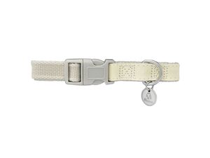 Nayeco obojek MacLeather Cotton béžový 10 mm x 20 - 33 cm