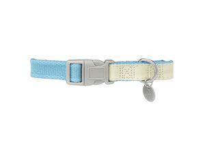 Nayeco obojek MacLeather Cotton modrý 20 mm x 35 - 50 cm