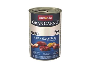 Animonda GranCarno hovězí a uzený úhoř s bramborem 400 g