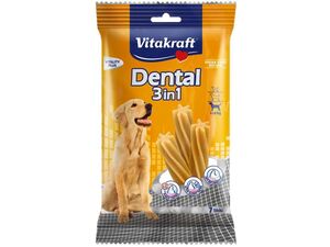 Vitakraft Dental Sticks 3v1 Fresh M 7 ks,180 g nad 10 kg+dárek Vitakraft dog Treaties Bits