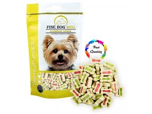 Fine Dog Kalciové kostičky mix 100 g 16.261