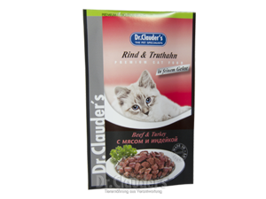 DR.CLAUDERS kapsa hovězí, krůta v želé 100g 120552