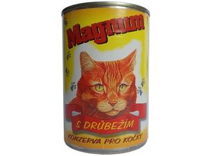 Magnum kočka drůbeží kousky 410 g
