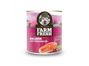 Farm Fresh Salmon with s brusinkami 375 g SLEVA exp. 8/2021