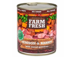 Farm Fresh Venison and Rabbit with Sweet Potatoes 850 g