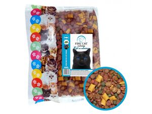 FINE CAT Exclusive rybí se zeleninou a polštářky 400g