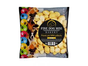 FINE DOG Bakery piškoty Mini 80 g žluté