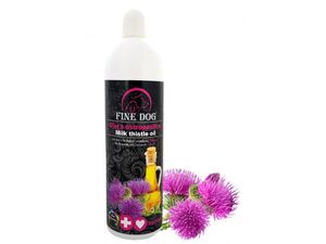FINE DOG Olej z ostropestřce s rozprašovačem 500ml