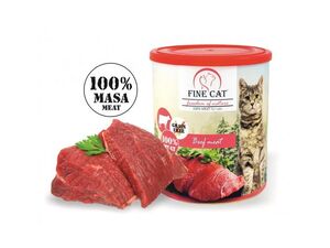 Fine cat FoN 100 % hovězí maso 800 g grain free konzerva