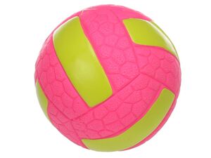 Flamingo hračka pro psa míček průměr 9,5 cm latex růžová