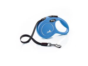 Vodítko flexi Classic XS 12 kg x 3 m pásek modrá