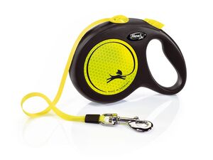 Vodítko flexi neon L 50 kg x 5 m pásek