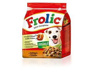 Frolic mini drůbež a zelené fazolky a obiloviny 1 kg 101808.4