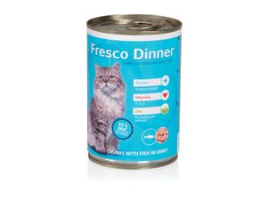 FRESCO Dinner cat s mořskými rybami 415g 9007
