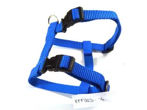 Sedlářství Doležel Postroj pro psa clasik H 3 15mm/20-31/26-40cm nylon modrý