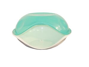 Georplast pelech Duck Plain 57 x 47 cm plastový bílo-zelený