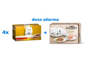 Balíček 4 x Gourmet gold šťava 4 x 85 g SLEVA + dóza