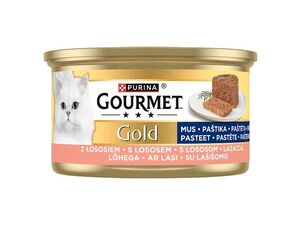 Gourmet gold 85 g hrubá paštika s lososem