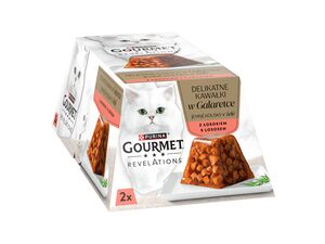 Gourmet Revelations 2 x 57 g losos v želé