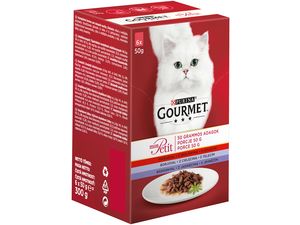 Gourmet mon Petit šťava 6 x 50 g, hovězí,tele,jehně 961 SLEVA